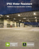 YXL Electronic 300W UFO LED High Bay Lights, 45000LM, 5000K, For Commercial Industrial Workshop Stadium Shop Factory Barn Garage Area Lighting Fixture.