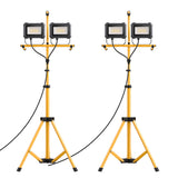YXL LIGHTING Tripod Work Light,Portable LED Work Lights,Dual Head Work Light