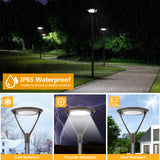 LED Post Top Light 130W, 17,200LM, Selectable Wattage & CCT Series