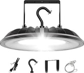 YXL-LIGHTING High Bay LED Shop Lights UL Listed with U Bracket