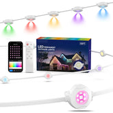 50FT LED Permanent Outdoor Lights, RGB Eaves Light with App Control Remote
