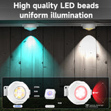 LED Permanent Outdoor Lights, RGB Eaves Light with App Control Remote