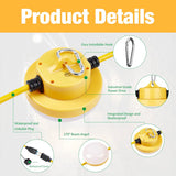 YXL-LIGHTING LED Construction String Lights 65W/130W, Flat Series