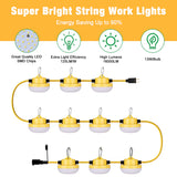 YXL-LIGHTING LED Construction String Lights 65W/130W, Flat Series