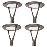 LED Post Top Light 130W, 17,200LM, Selectable Wattage & CCT Series