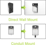 YXL-LIGHTING Mini LED Wall Pack Light 120V