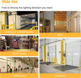 LED Loading Dock Lights With Swing Double Arm, B1 Series
