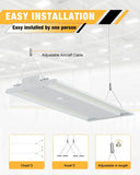 YXL-LIGHTING LED Linear High Bay Lights Wattage and CCT Selectable
