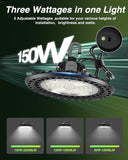 YXL-LIGHTING HBUFO LED High Bay Lights,For Commercial Industrial Workshop Stadium Shop Factory Barn Garage Area Lighting Fixture