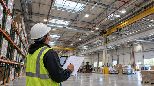 What to Mark on a Warehouse Ceiling Plan Before a High Bay Layout