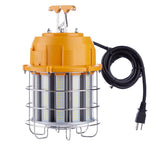 YXL Electronic Temporary Work Light, 100W 12,000LM HID/HPS 5000K, Portable Hanging Construction Light