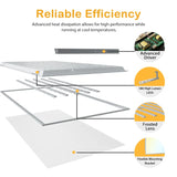 2FTx2FT 40W LED Flat Panel Light, 5200 LM,  Wattage and Color Temperature Adjustable