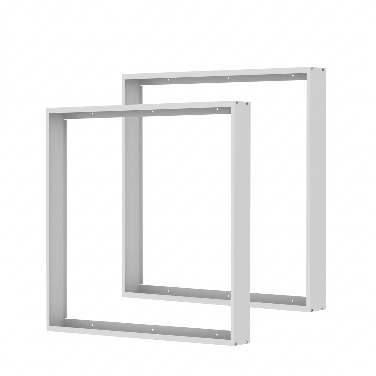 2x2FT Surface Mount Kit for 24"x24" LED Panel Lights, Aluminum Frame