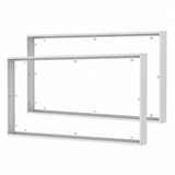 2x4FT Surface Mount Kit for 24"x48" LED Panel Lights, Aluminum Frame
