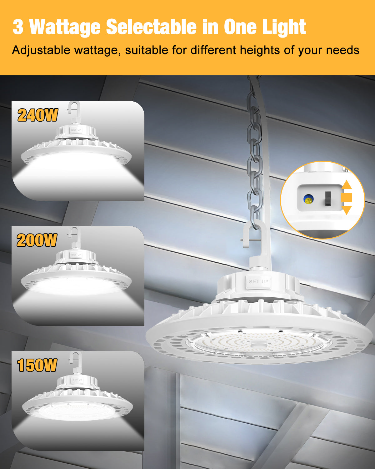 Led 8 Pack Led 8-Pack 4FT - 50W 7500LM Super Bright Garage Lighting Shop Lights