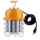 YXL Electronic Temporary Work Light, 60W 7,200LM HID/HPS 5000K, Portable Hanging Construction Light