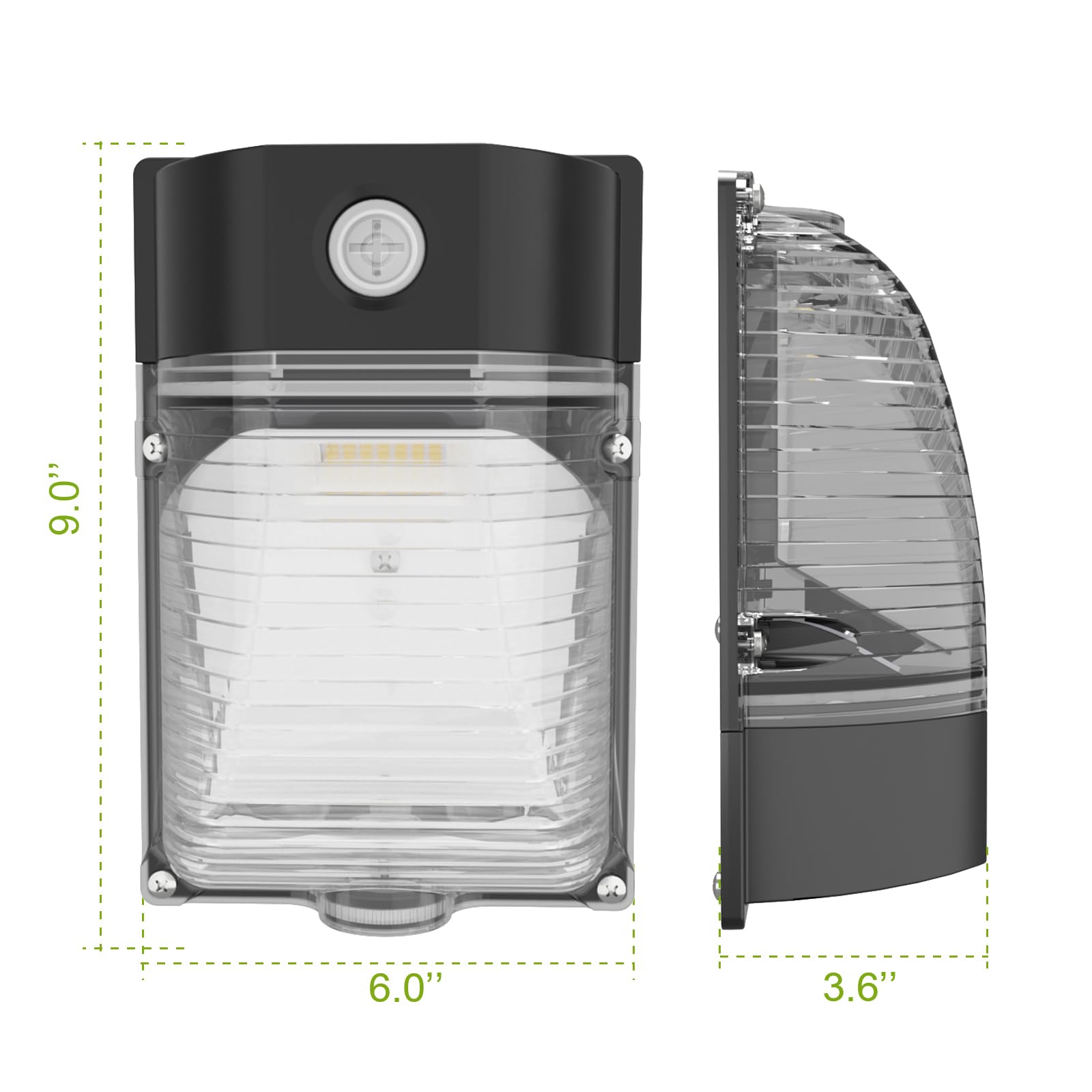 Wall mounted security light