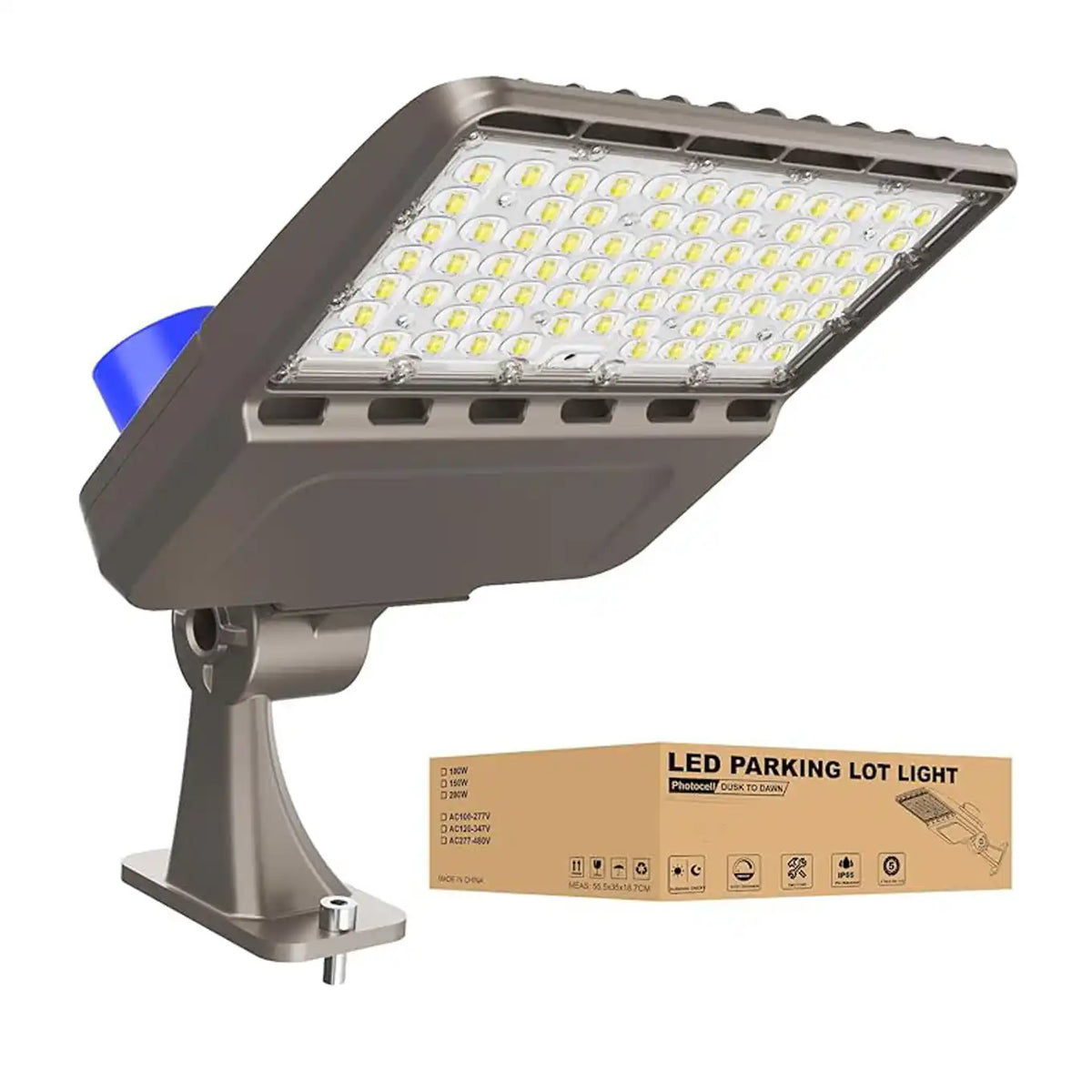 YXL-LIGHTING LED Parking Lot Light with Arm Mount