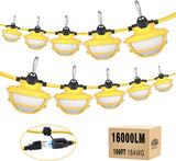 YXL-LIGHTING LED Construction String Lights 65W/130W, Round Series