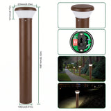 LED Bollard Light- CCT & Power Selectable - 26 Watts Max | 3,200 Lumens Max | 3000K, 4000K, 5000K Selectable