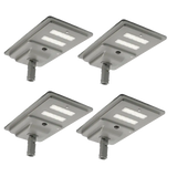 LED Solar Street Lights 80W 18,000LM with Motion Activated Sensor, Military LifePO4 Battery