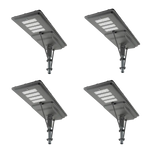 LED Solar Street Light 120W 21,000LM with Motion Activated Sensor, Military LifePO4 Battery