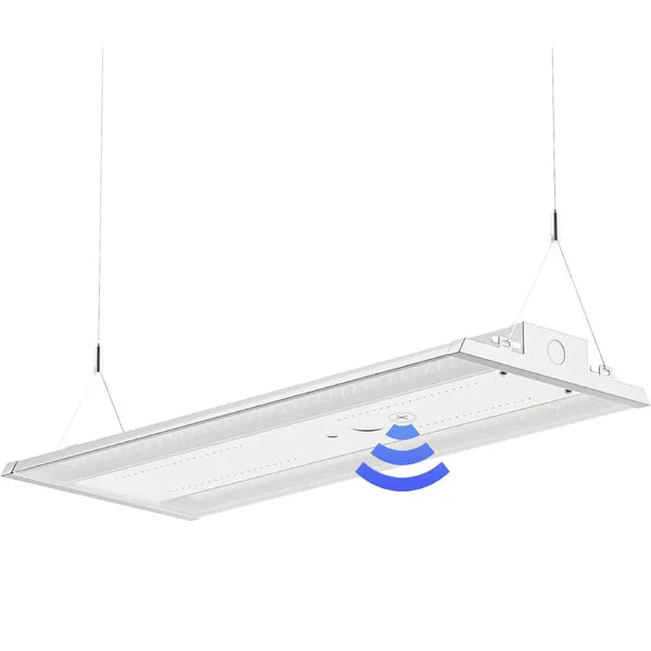 YXL-LIGHTING LED Linear High Bay Shop Lights With PIR, Power And Color Temperatures Adjustable