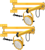 LED Loading Dock Lights With Swing Double Arm, B1 Series