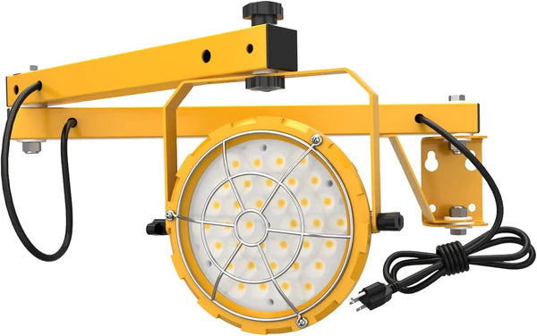 LED Loading Dock Lights With Swing Arm, DL Round Series