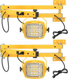 YXL LIGHTING LED Loading Dock Lights With Swing Double Arm, B2 Series