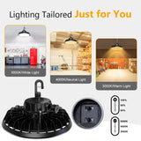 YXL LIGHTING High Bay LED Lights - Selectable Wattage & CCT Series
