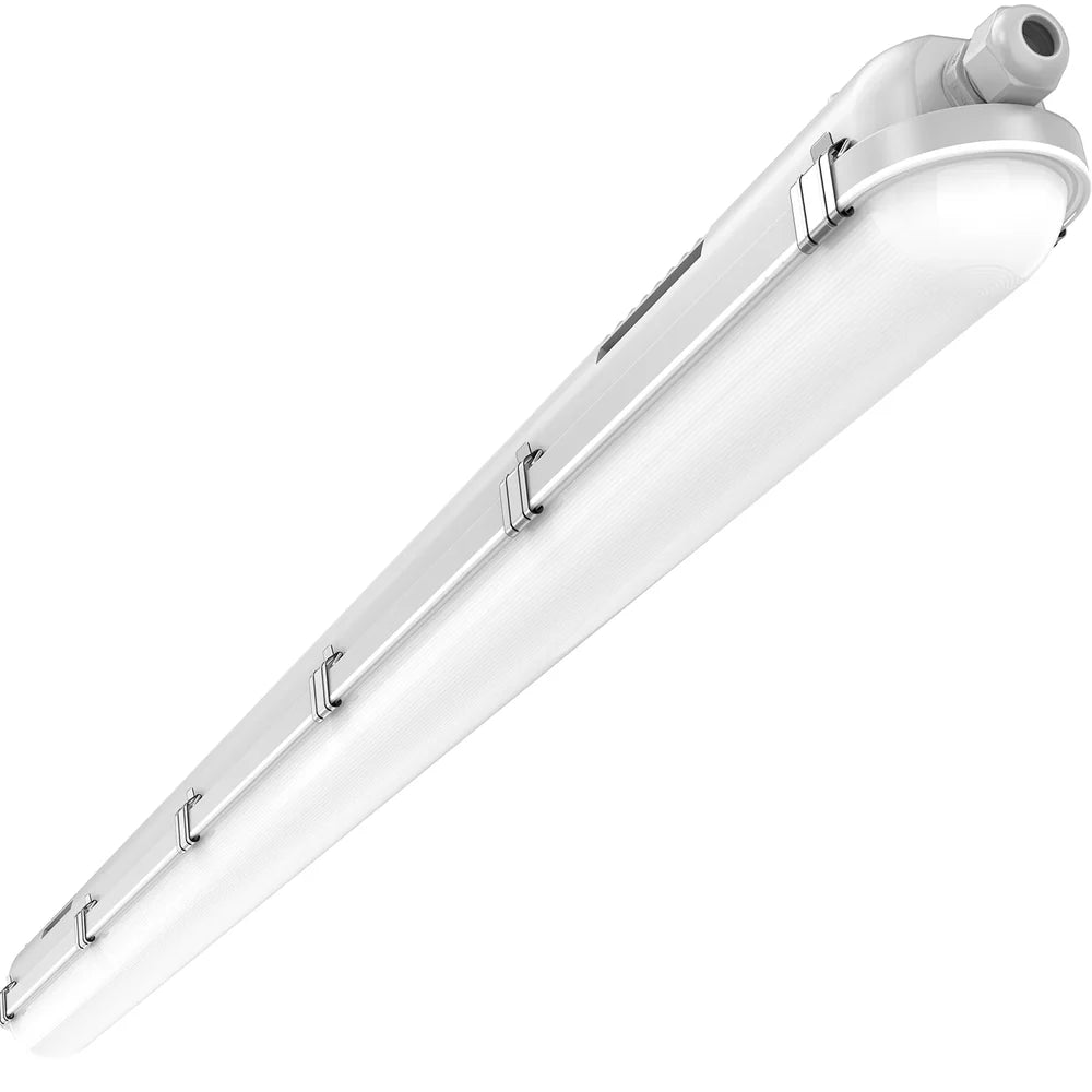 YXL LIGHTING LED Vapor Tight Light Fixture, all-in-one LED light with the LED board already built in, 0-10V Dimmable, ETL/FCC/CE/RoHS Certified